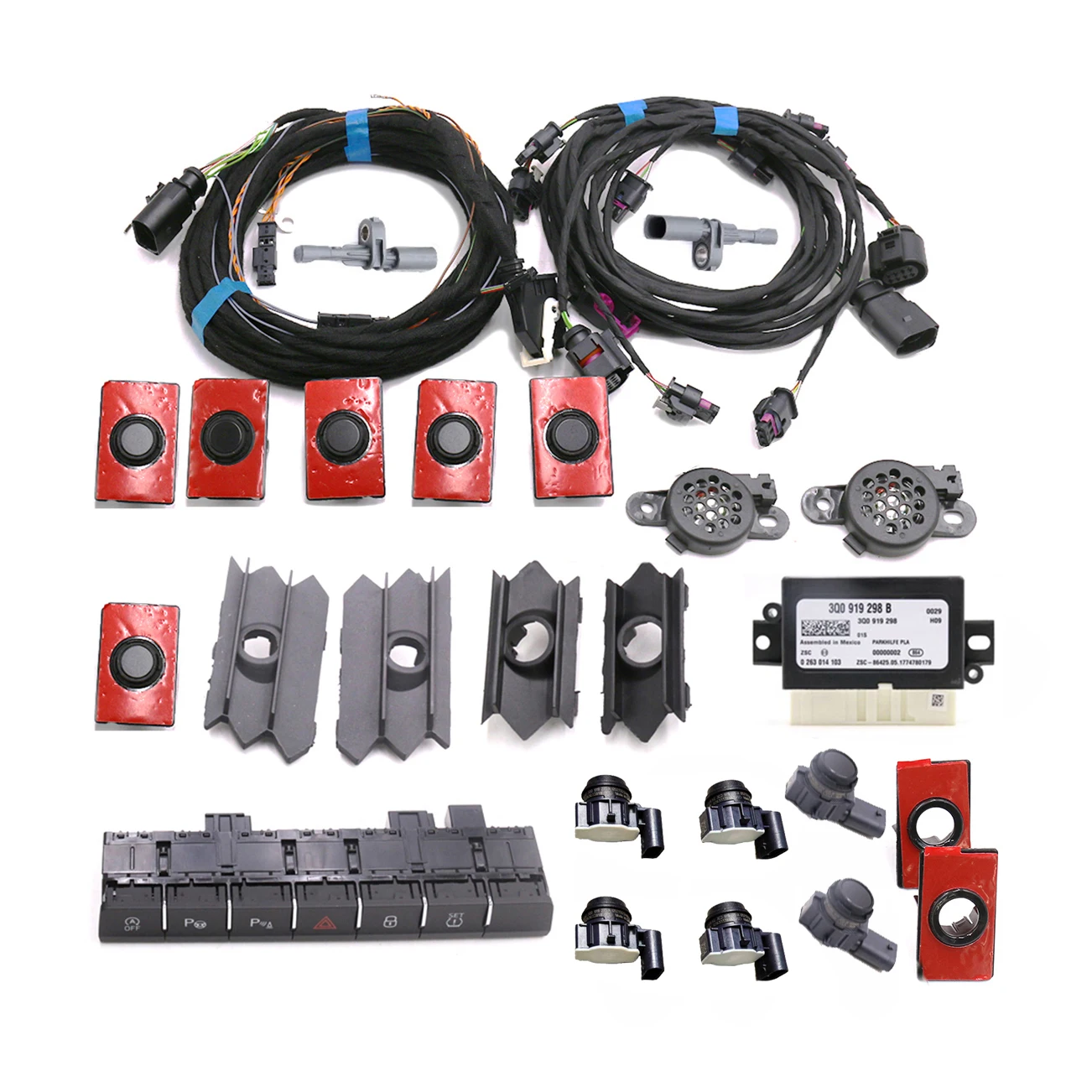 FOR MQB SKODA LHD Kodiaq Intelligent Auto Parking Assist PLA 3.0 UPGRADE 8K to 12K Park Assist Kit 3Q0 919 298 B