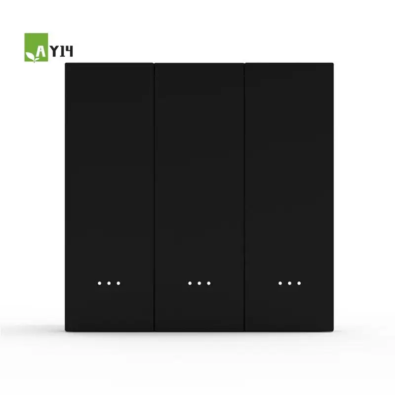 

Умный выключатель AY14 - Tuya Zigbee 220В, кнопочный, настенный, с дистанционным управлением Smart Life, 3-клавишный, простой в установке