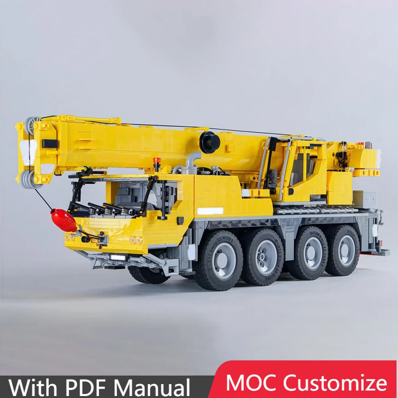 NEUE 2684 PCS Heißer Verkauf High-Tech Mechanische MOC Anpassen Kran Modell Benutzerdefinierte Puzzle Technische DIY Kreative Montage Spielzeug geschenke