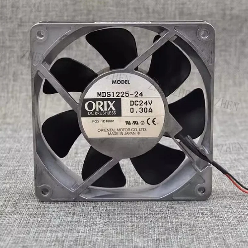 

Y FOR ORIX MDS1225-24 12025 DC24V 0.3A 12CM 2-Wire Inverter Cooling Fan