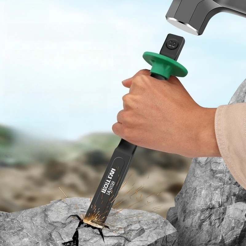 Cement Stone Chisel Industrial Grade Flat Chisels Woodworking Manual Chisel Multifunctional Chrome Vanadium Steel Chisels