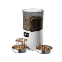 Cat Feeder,App Automatic Feeder 6L WIFI Smart Pet Feeder Cat Feeder With 3 Bowls