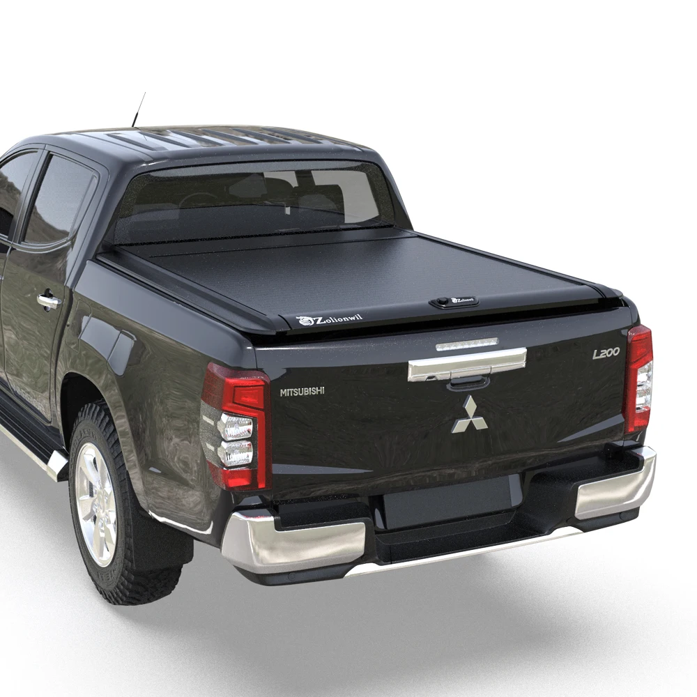 

Zolionwil 4X4 Accessories Manual Roller Shutter Lid Pickup Retractable Truck Tonneau Cover For Mitsubishi Triton L200
