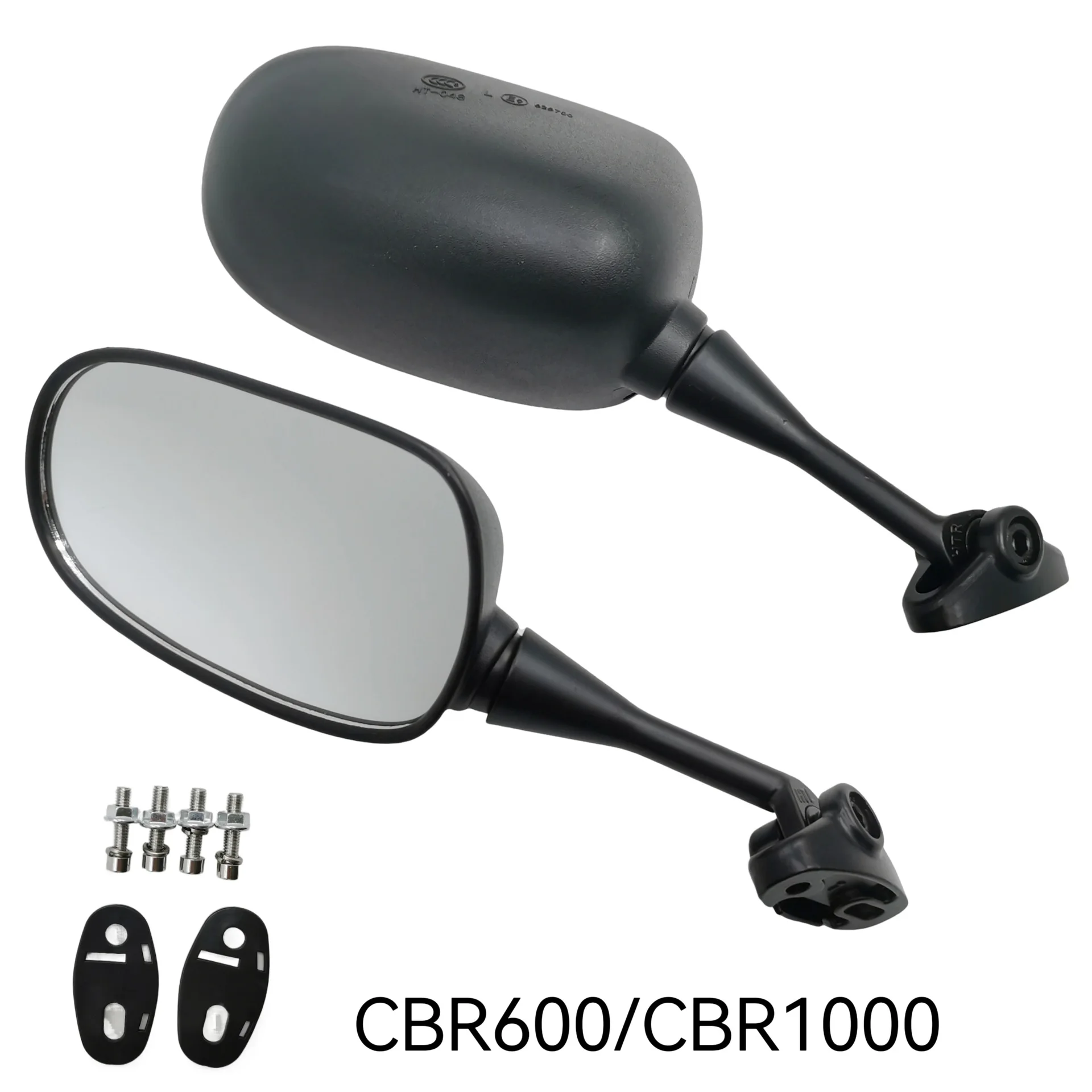 

Pair For Honda CBR 600 F4 / F4i CBR600RR 1999-2006 RC51 / RVT1000R 2000-2006 CBR954RR 2002-2003 Motorcycle Rear View Mirror