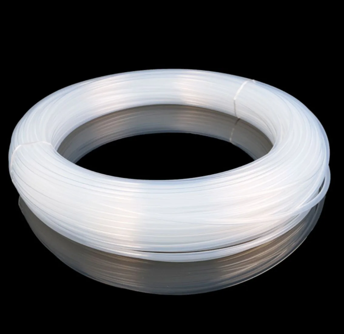 Tubo de PTFE transparente, diâmetro interno 0,8, 1, 1,2, 1,5, 2, 3, 3,17, 4, 5, 6, 8, 10, 12, 14, 15mm, PFA, FEP, F46, isolado, rígido