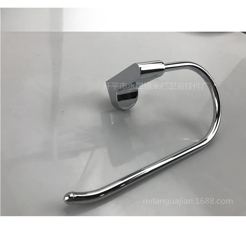 Chrome Towel Ring Wall Mounted Towel Bar 304 Stainless Steel Towels Rack Bathroom Hardware Accessories