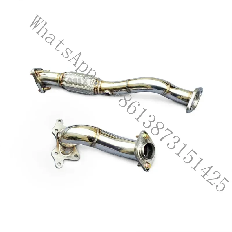 Stainless Steel Mirror Polished High-performance Universal Exhaust Downpipe Fit GE8 1.5 2008-2013 Upgrade and Modification