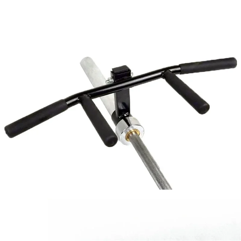 

T-rod rowing handle Multifunctional double-position fitness V-core training gantry accessories Barbell base