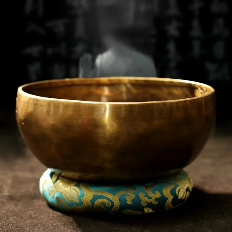 

Therapeutic Tibetan Bowl Tibetan Copper Bowls Meditation Singing Bowl Musical Instruments Percussion Sound Healing Instruments