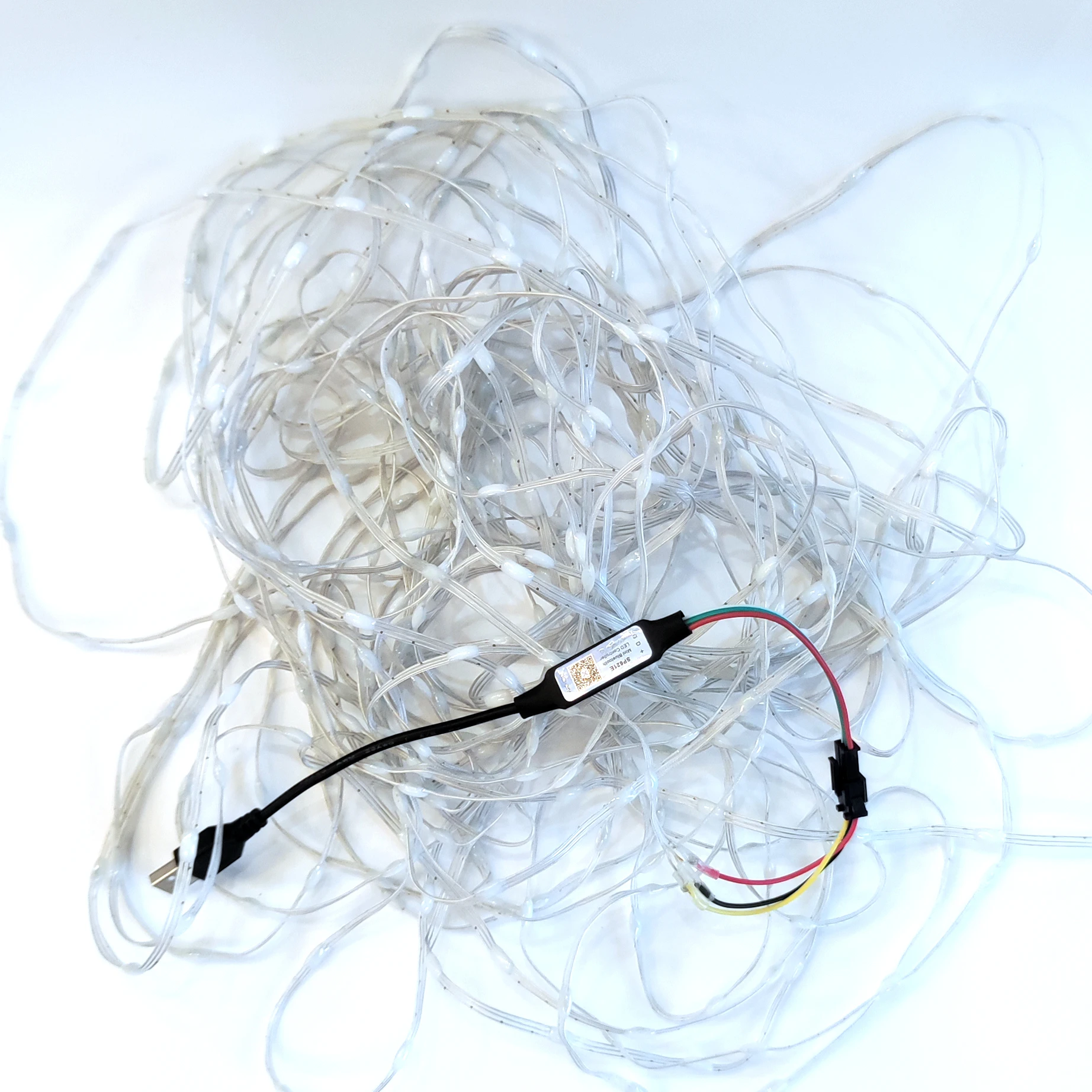 New 5V WS2812/WS2811 Programmable RGBIC Dream Color LED Strip Kit – inlcude USB Controller for Christmas LED Fairy Lights