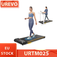 UREVO Spacewalk E1 Treadmill Dual Shock Absorbers LED Display & Remote Control 2.0HP Motor Power 0.6-4mph Speed Range Low Noise