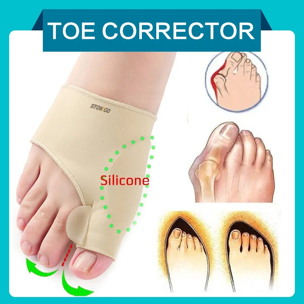 Stonego Big Toe Bunion Splint Straightener Corrector Foot Pain Relief Hallux Valgus