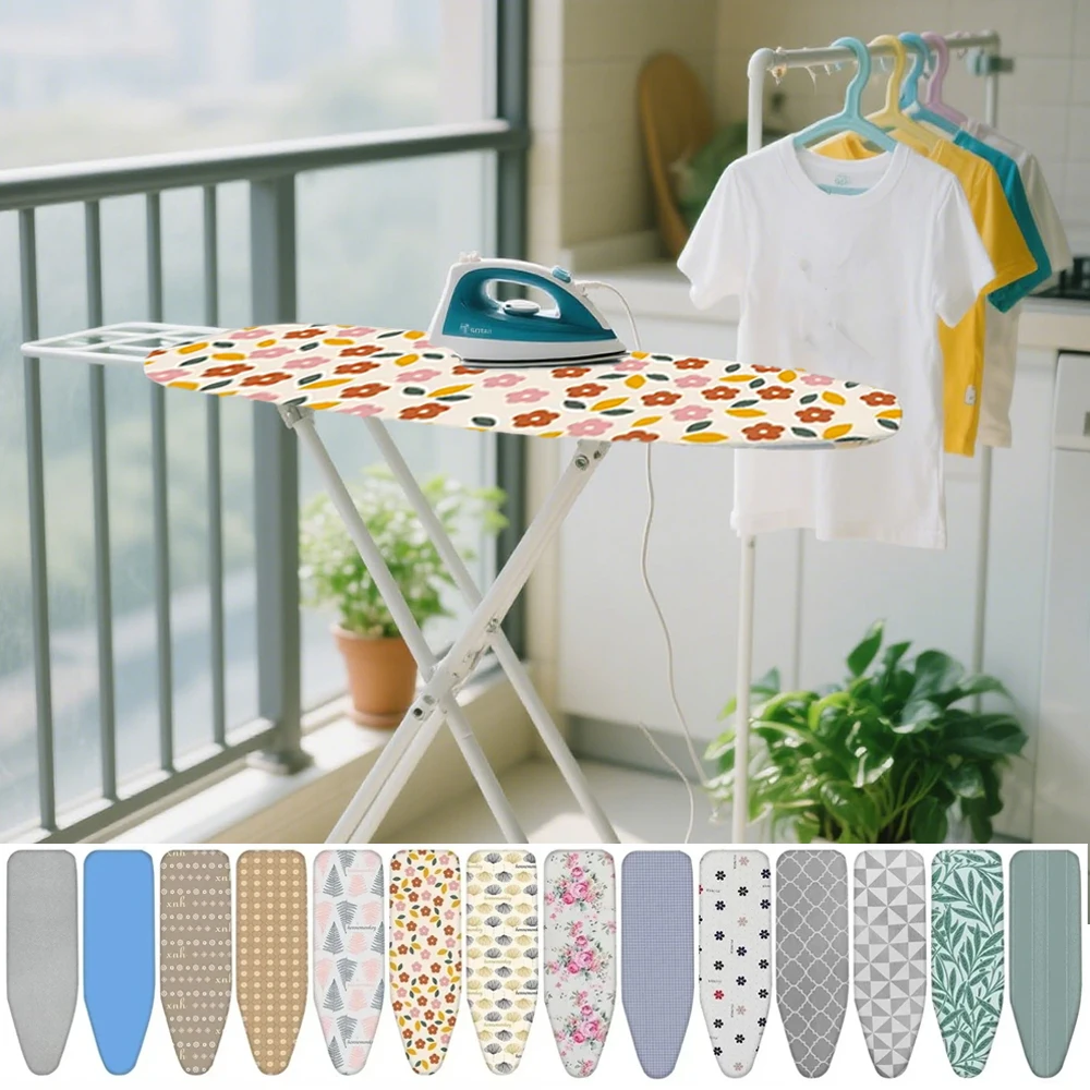Heavy Duty Iron Covers Elastic Edge Heat Reflective Ironing Cover for Home Cleaner Tools Ironing Accessorie Ironing Board Cover