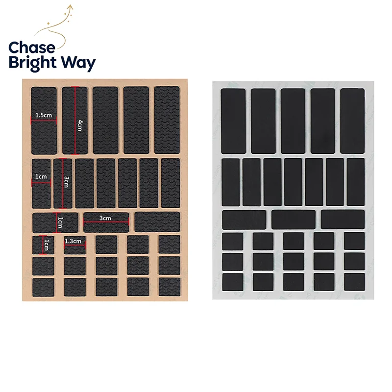 DIY Anti-Slip Universal Style Mouse Sticker Wireless Gaming Sweat-Proof Mouse Grip Sticker Tape Wear-Resistant PC Desktop Laptop