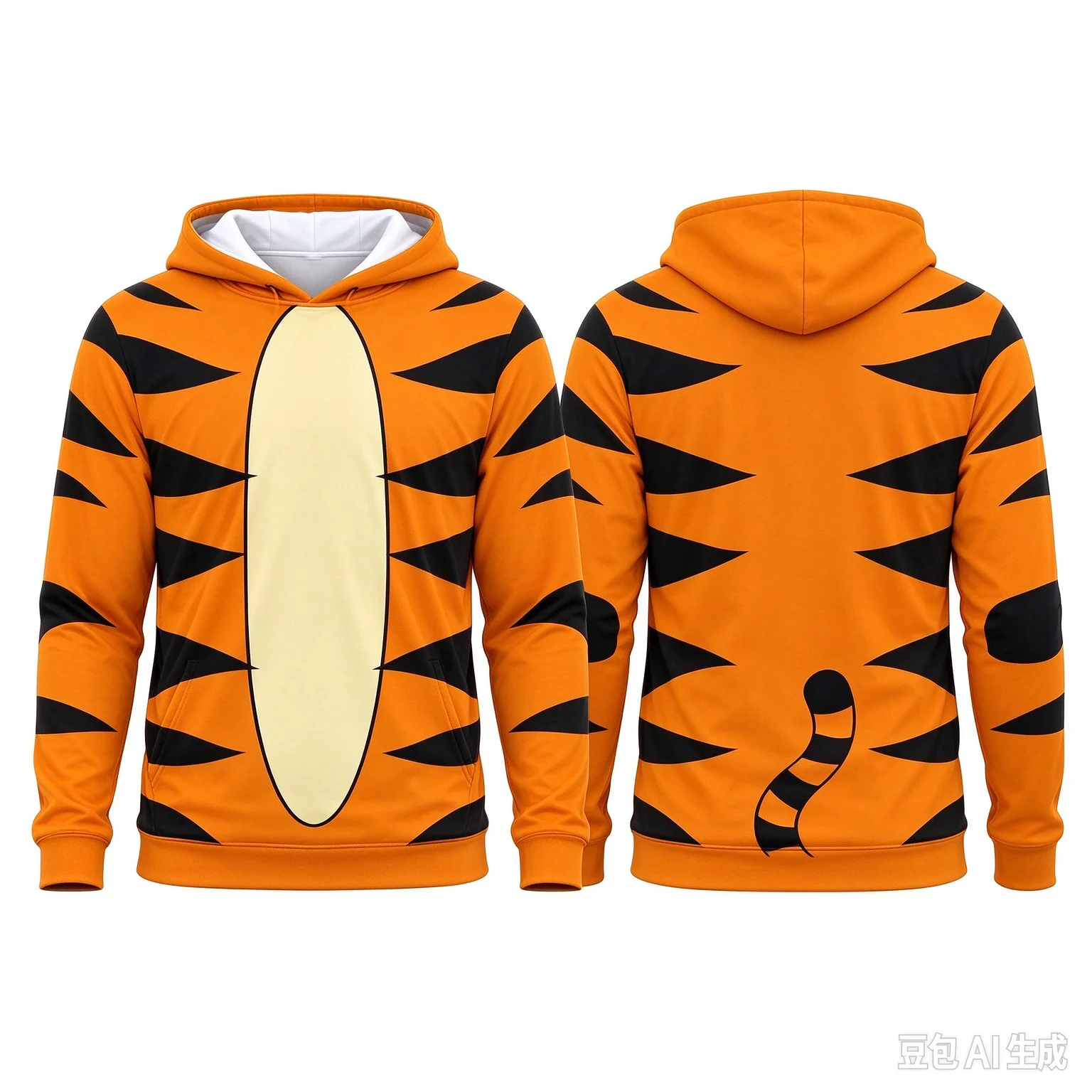 New Cartoon Bear Piglet Tigger Eeyore Cosplay Hoodie Kids Adults Family Long Sleeve Casual Daily Graphic Fashion Clothing