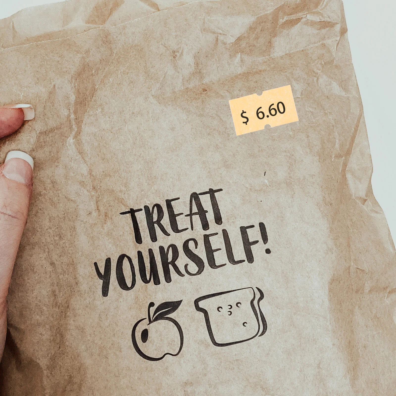 

10 Rolls Self Adhesive Price Sticker Paper Roll for Refill Label Printer Machine Cost Marker Labels Sale Tags for Small Business