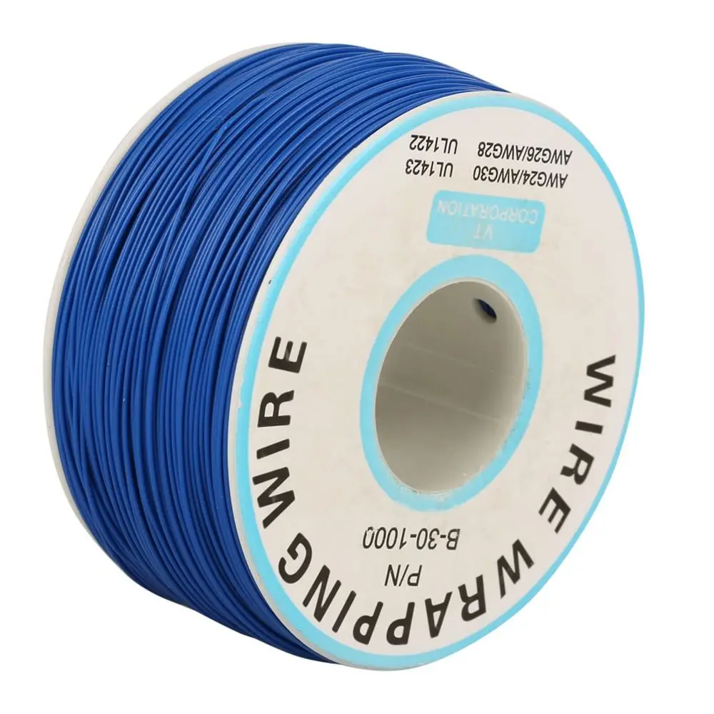 

30AWG Wire Wrapping Copper Wire 0.25mm Core Diameter 200M Single Copper Wire Strand Tin Plated Copper Cord Electronic Test