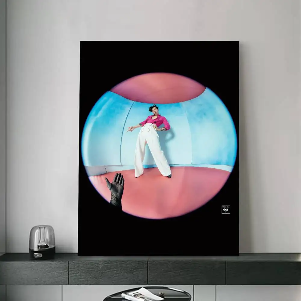 H-Harrys Singer Styles Poster for Modern Decor in Home Offices, Bedrooms, Living Rooms, Kitchens, Bathrooms.