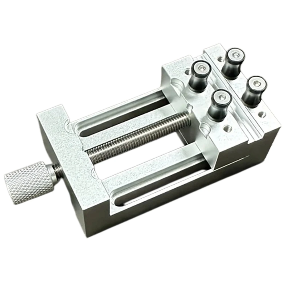 ミニドリルプレスバイス-ゴム製ソフトジョー付き-0-47mmクランプ範囲-クラフトモデリング修理用