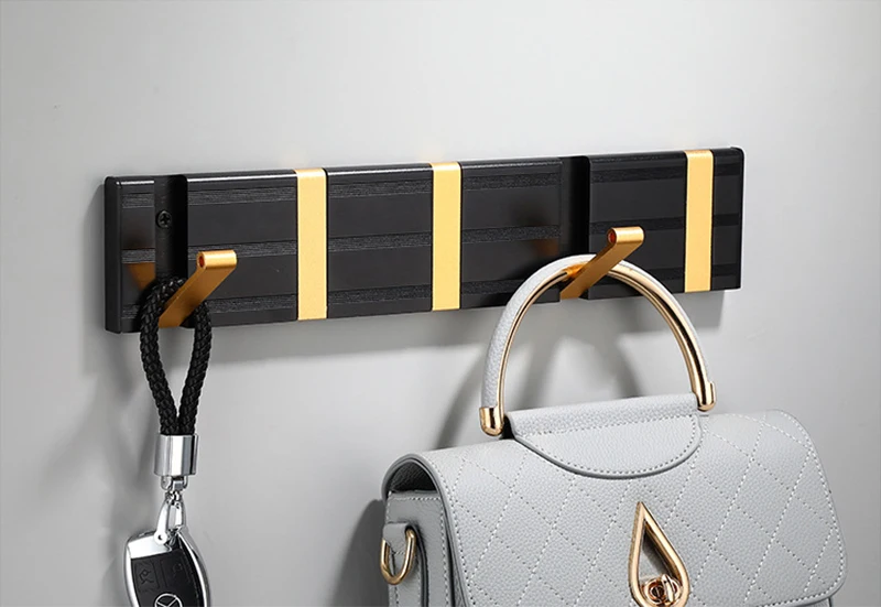 RV Accessories RV Toilet Hook Bathroom Hidden Clothing Hook Folding Hook