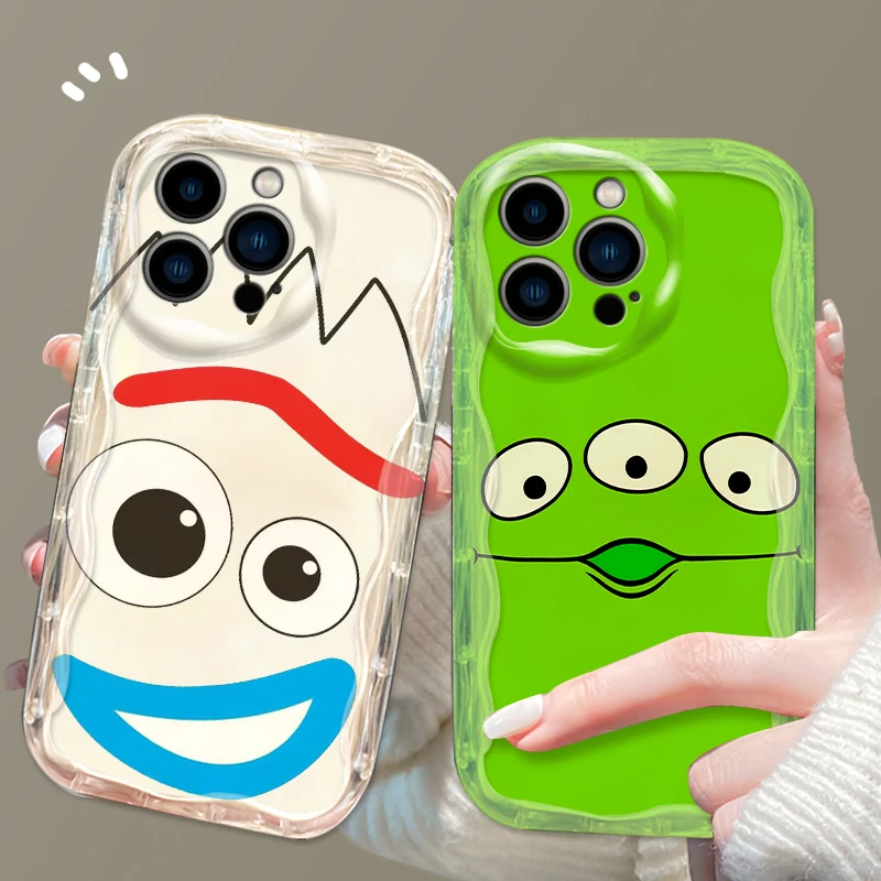 Cartoon Anime Three Eyes For Apple iPhone 15 14 13 12 11 XS XR X Pro Max Plus Wave Oil TPU Phone Case