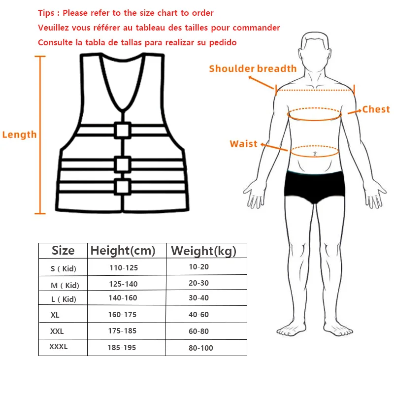2026 New Upgrade Life Jacket For Adults Children, Water Sports Safety Men Women Life Vests For Water Skiing Rafting Surfing Kaya