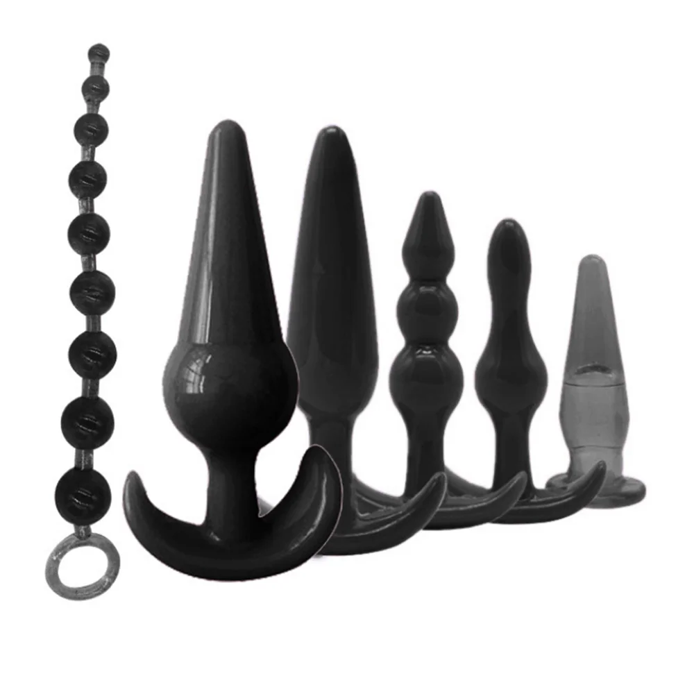 7/8pcs/Set Soft Silicone Butt Plug Dildo Masturbation Anal Plug Vaginal Plug For Women Men Anal Trainer For Couples Masturbating