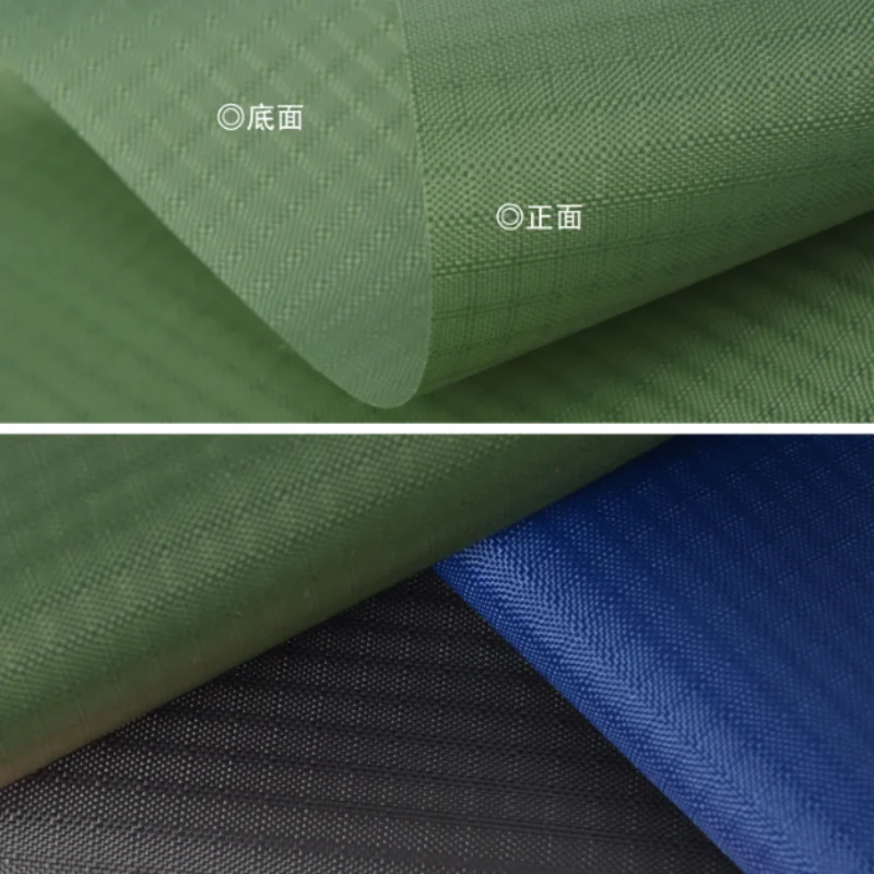 

Large Fabric Textile By The Yard Double-Line Four-Grid PU Oxford Costura For Handbags, Backpacks,Laptop Bag Fabric L016