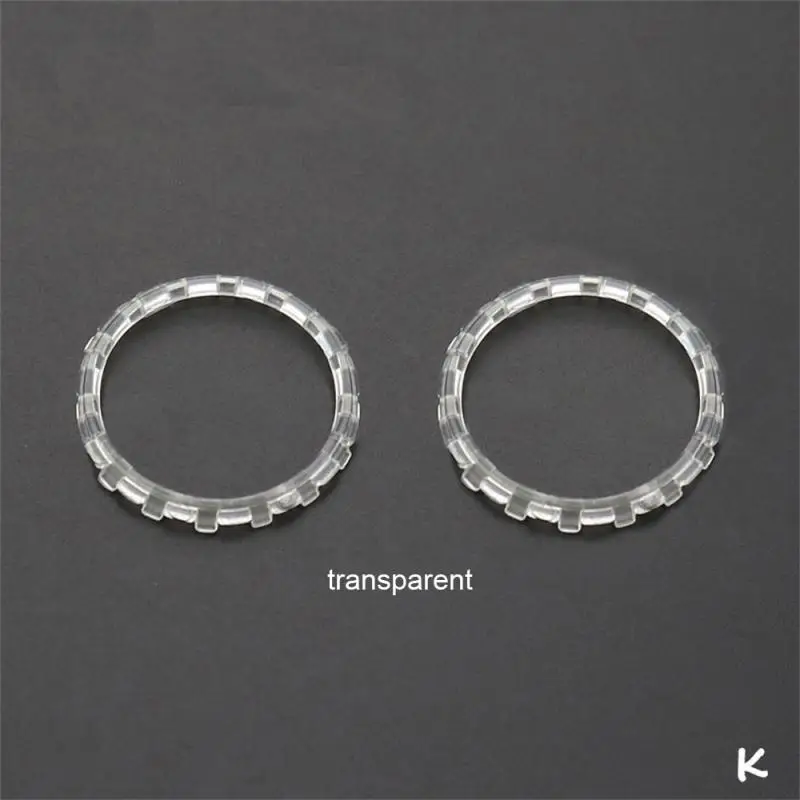 Chrome Custom Thumbstick Circle Accent Rings Compatible Microsoft- One Elite Controller -XONE E Repair Replacement