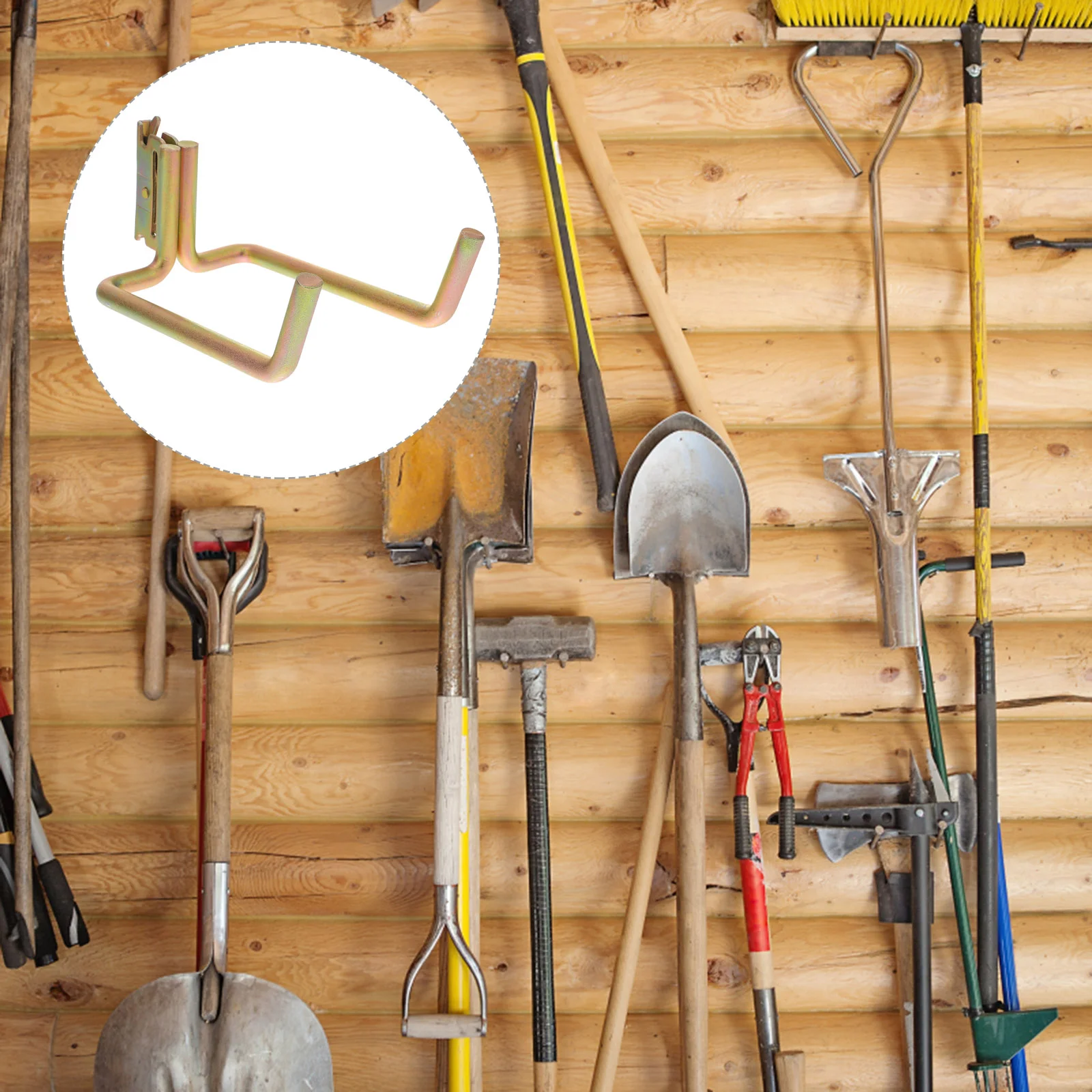 Zwaar uitgevoerd staal E-railaccessoires E-railhanger voor E-rail haakhanger E-rail schop gereedschapshanger E-rail haak voor gereedschap E