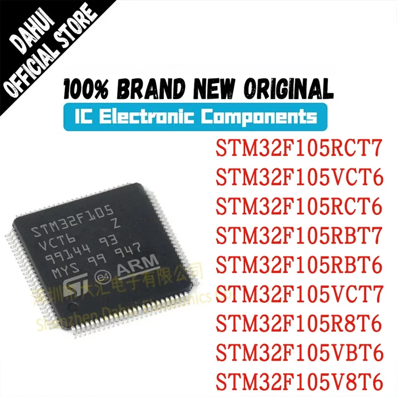 

STM32F105RBT6 STM32F105V8T6 STM32F105VBT6 STM32F105R8T6 STM32F105VCT6 STM32F105RCT6 STM32F105RBT7 STM32F105VCT7 STM32F105RCT7