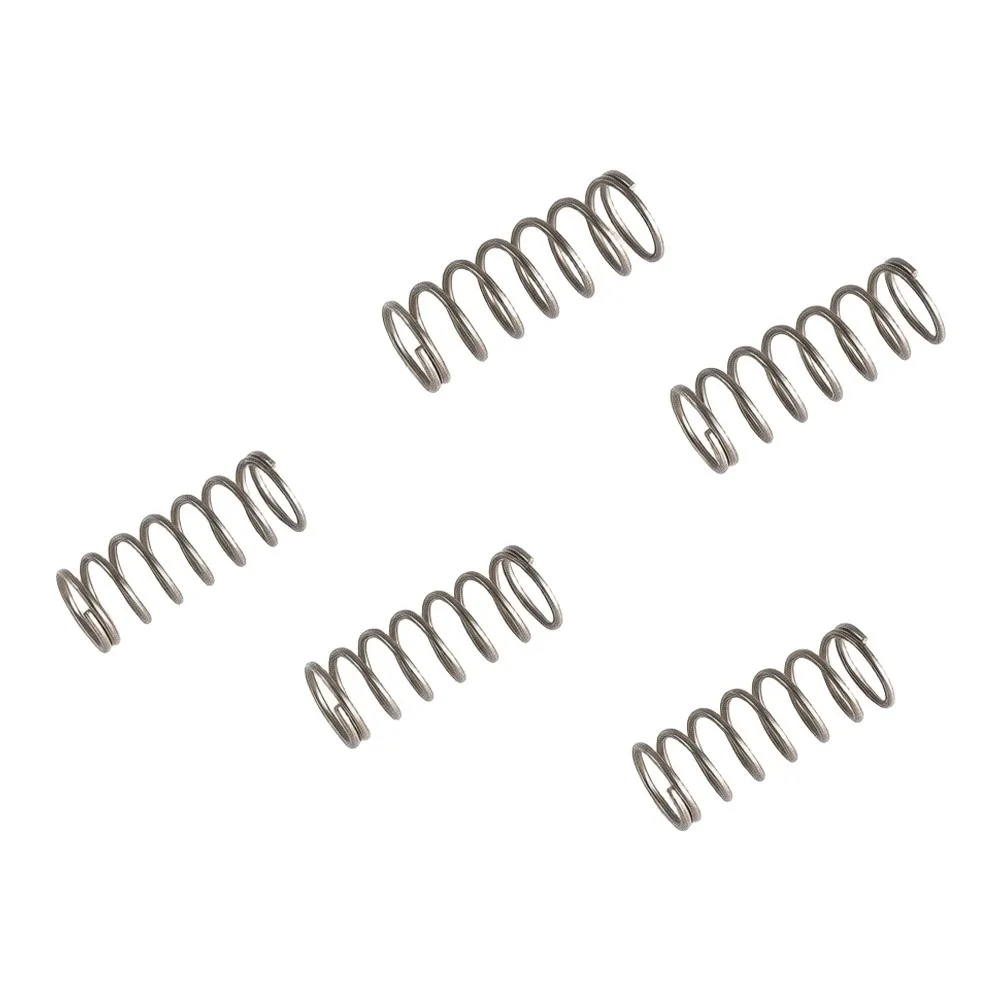 For FS120 FS38 FS55 Brush Replacement Compression Springs Spring Steel Material 5 or 10 pcs 3 1 1 cm Silver Spring Unit