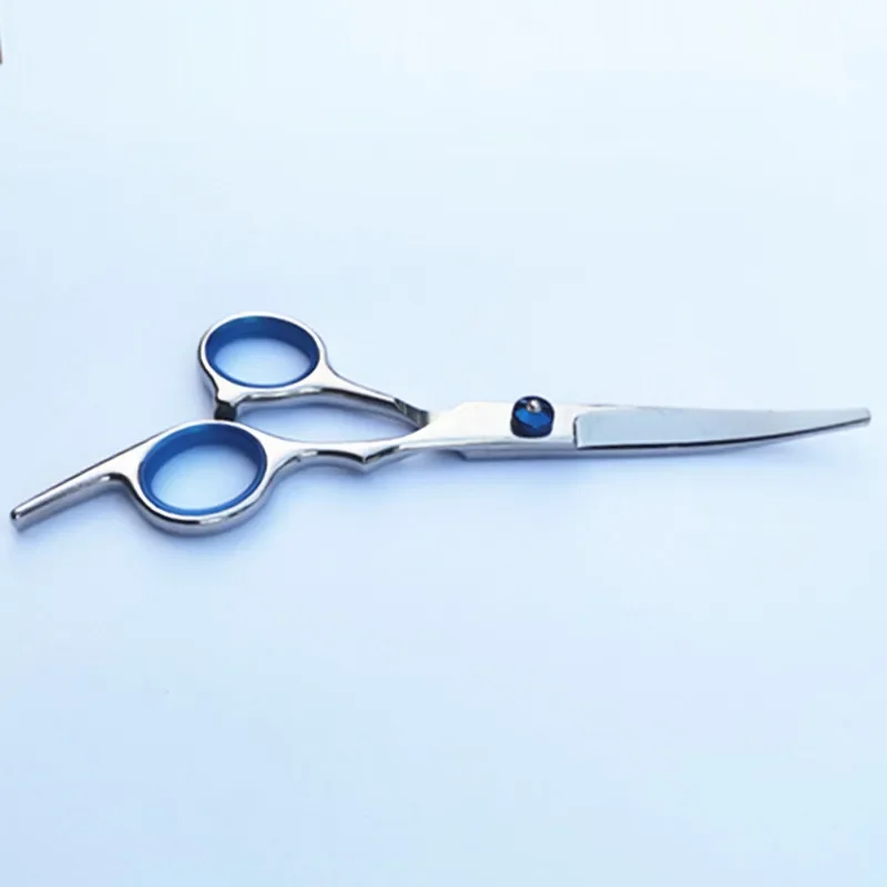 Pet scissors professional hair trimming scissors dog hair bending scissors dog Teddy hair cutting haircut cleaning beauty