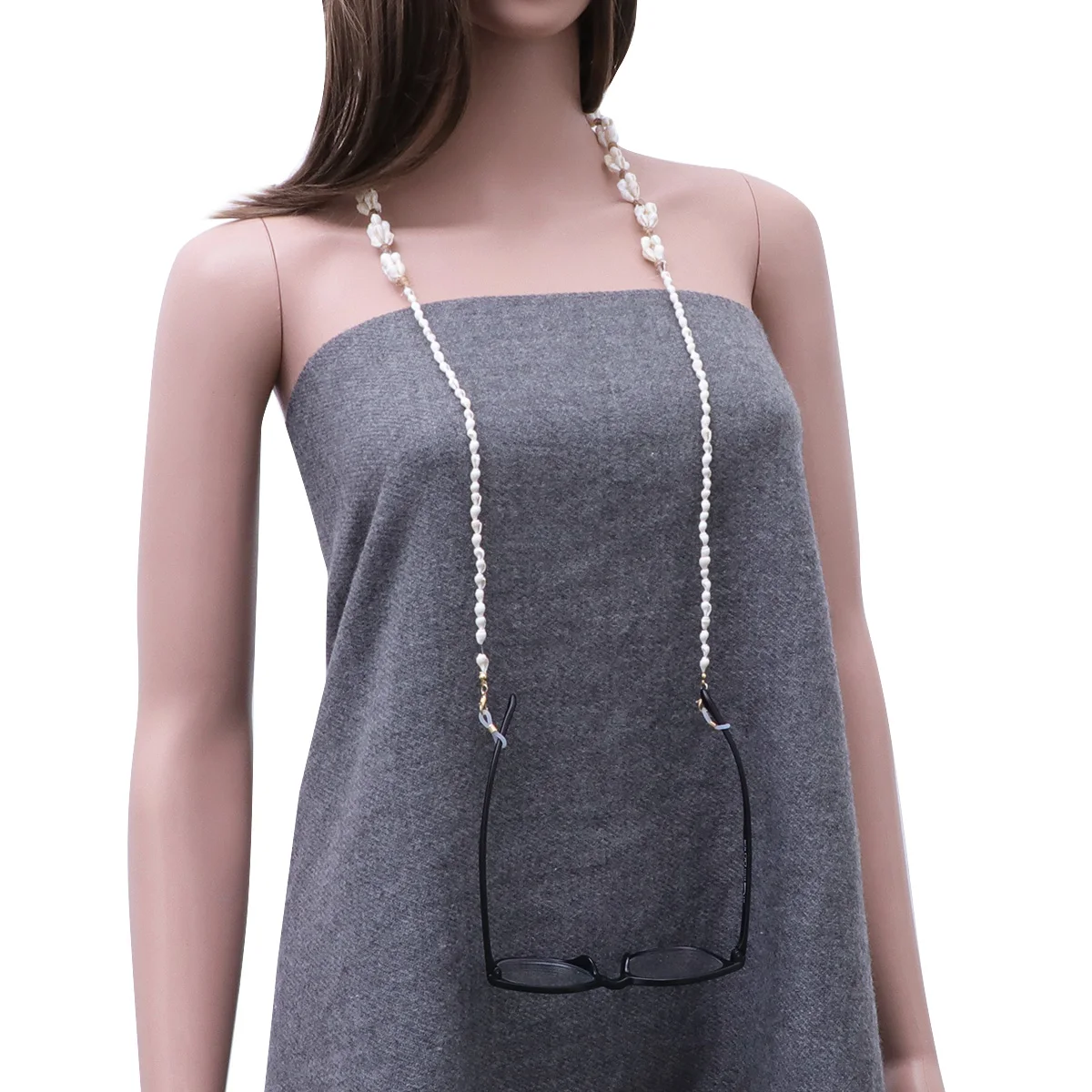

Glasses Chain Cord Eyeglass Shell Holder Strap Eyewear Retainer to Weave Safety