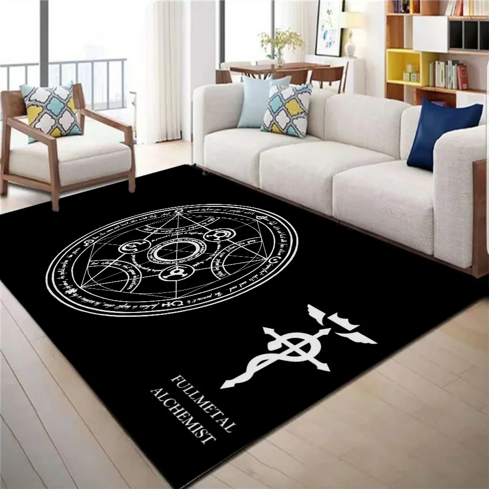 Choice Home Foot Mat Fullmetal Alchemist Things to the Room Decoration Items Outdoor House Entrance Mat for Hallway on the Floor