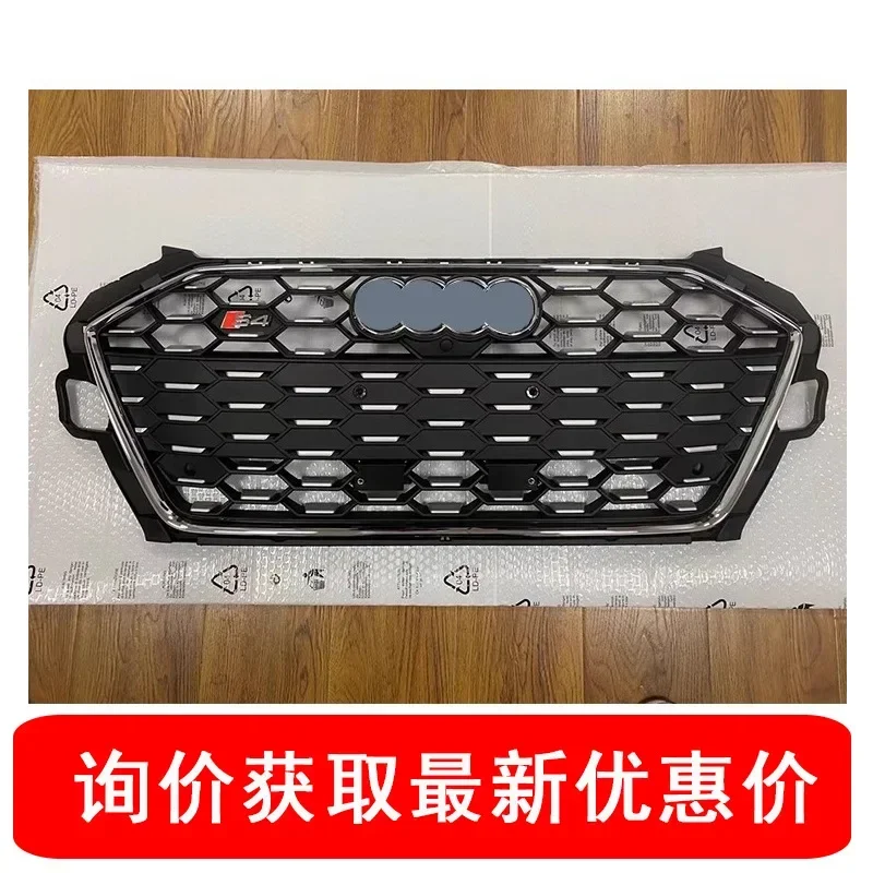 Car Front Bumper Grille Grill For 2020-2023 Audi A4 B9.5 Hot Rod Auto Salon Refit upgrade S4 auto Racing grills