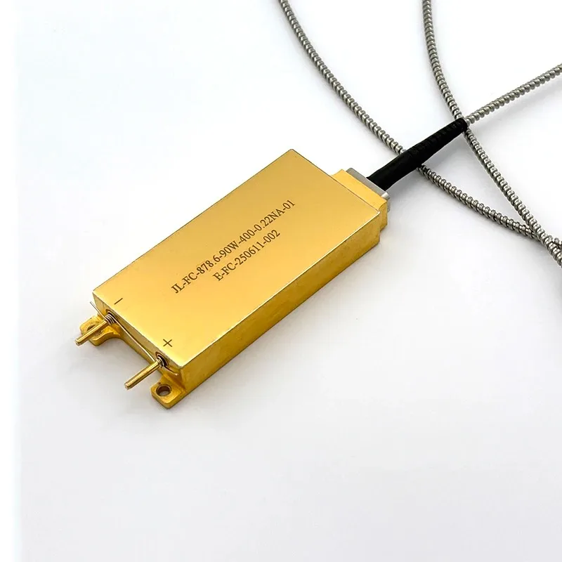 90W 878.6nm Fiber-Coupled Diode Laser, 200μm Core Water-Cooled Laser for Nd YVO4