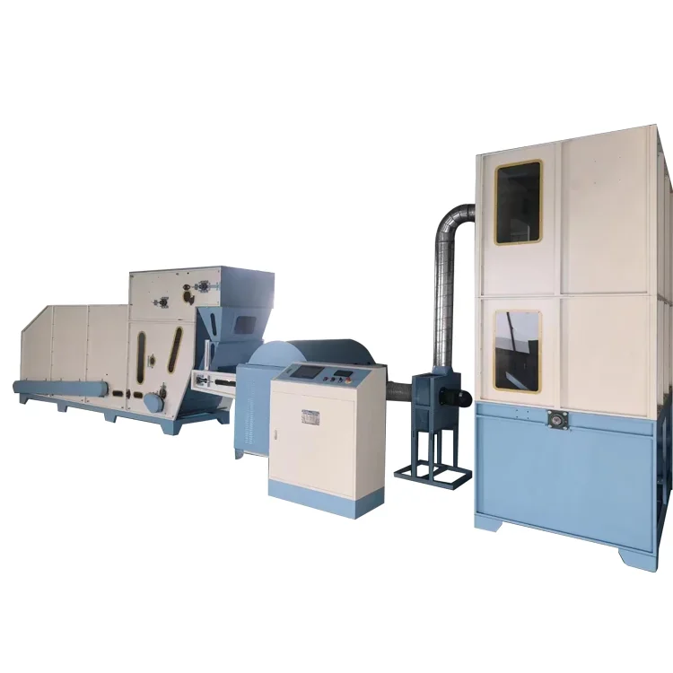 Fiber Opening Cushion Pillow Stuffing Filling Machine Production Line