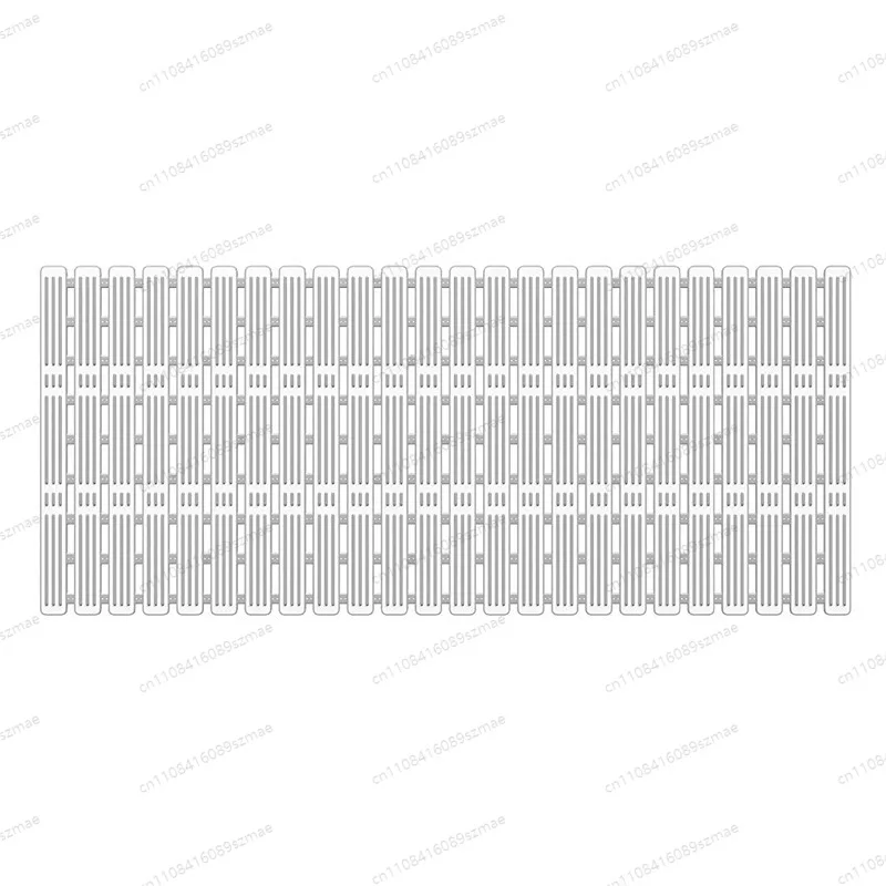 

Противоскользящий коврик для ванной 90*40 см, складной, на присосках, для душа, предотвращающий падения