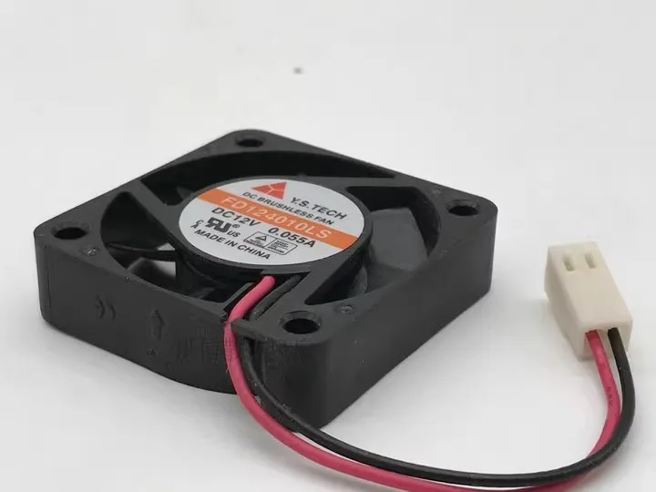 Free shipping new Y S 4010 FD124010LS DC12V 0.055A 2-wire ultra quiet fan