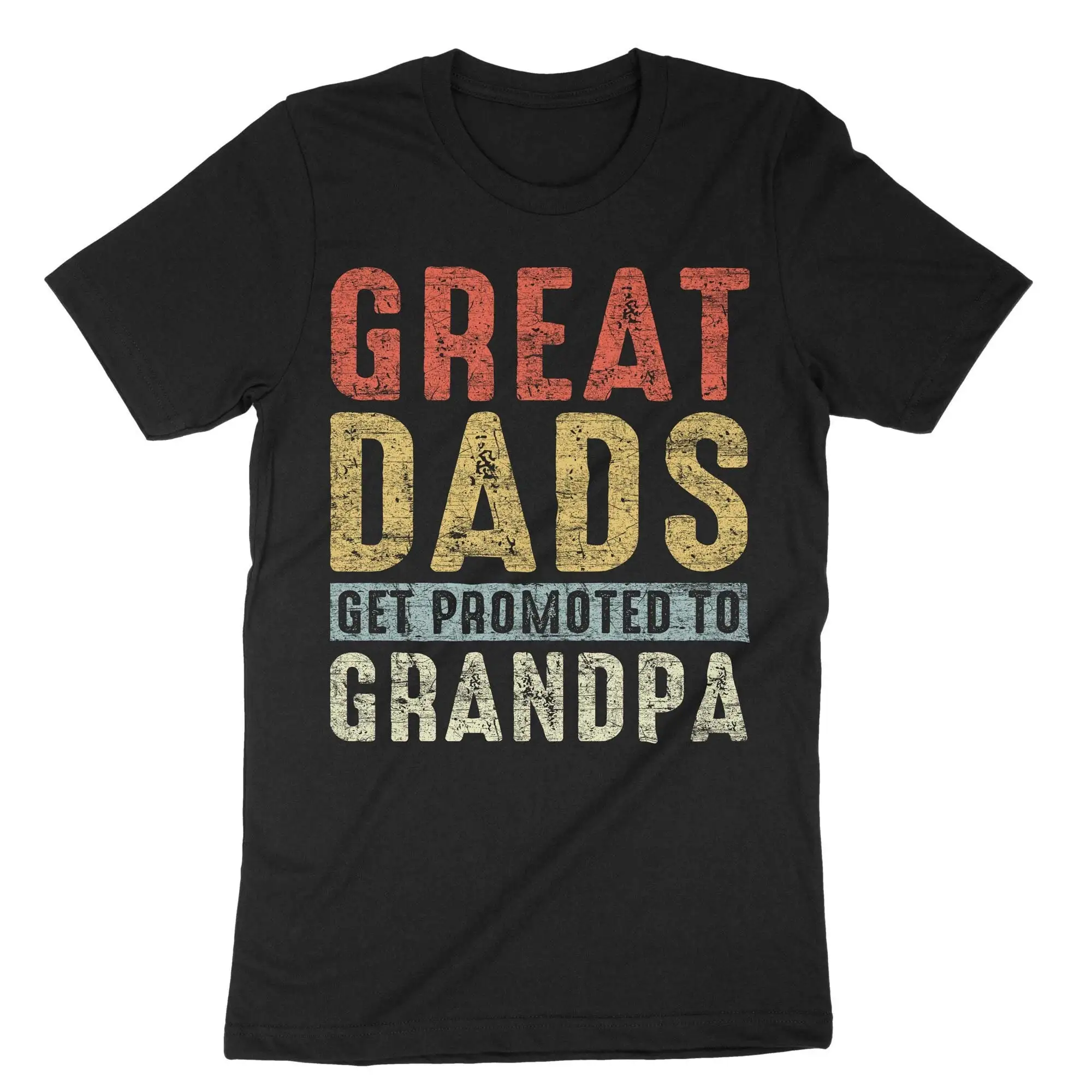 Great Dads Get Promoted To Grandpa New Grampy T Shirt 1st Time First