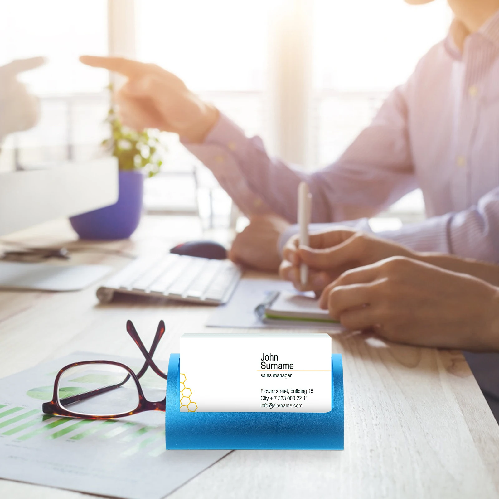 

Business Card Holder Desk Organizer Display Stand Cases for Business-card-holders Name