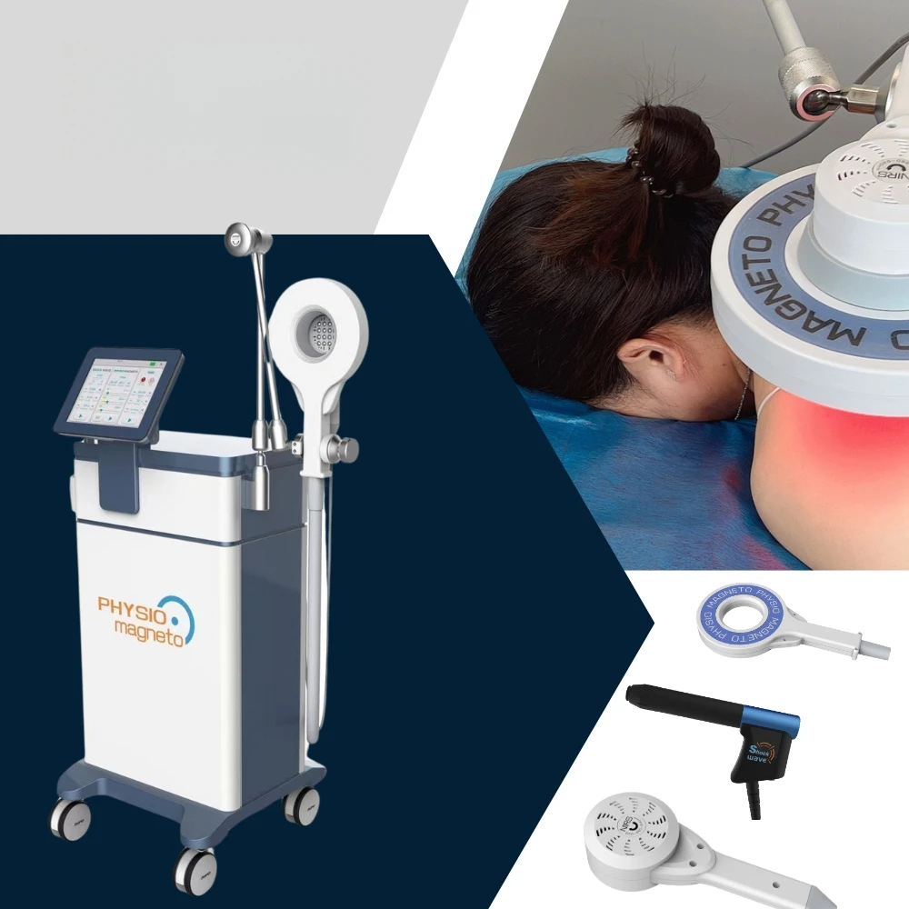 Pulsed Physiotherapy Rehabilitation Equipment Physio Magneto Therapy Shockwave Magnetic Field Physiotherapy Instrument