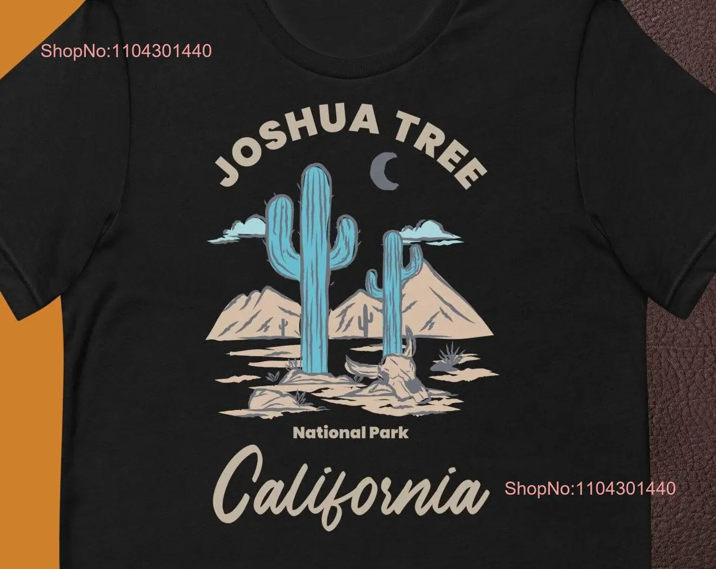 Joshua Tree National Park T Shirt Majestic California Desert long or short sleeves