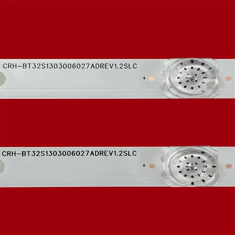 NEW 2pcs/set 6 Lamp LED backlight tv strip for 32inch Back light display  CRH-BT32S1303006027AOREV1.2SLC