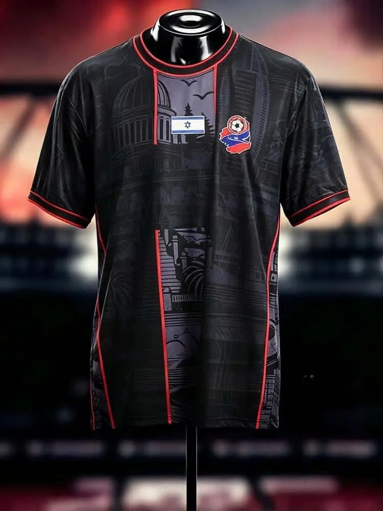 Hapoel Beer Sheva Local Visitor Equipment Quick Drying Shirts 2026 Summer New Men's Women Sports Soccer Shirts Breathable