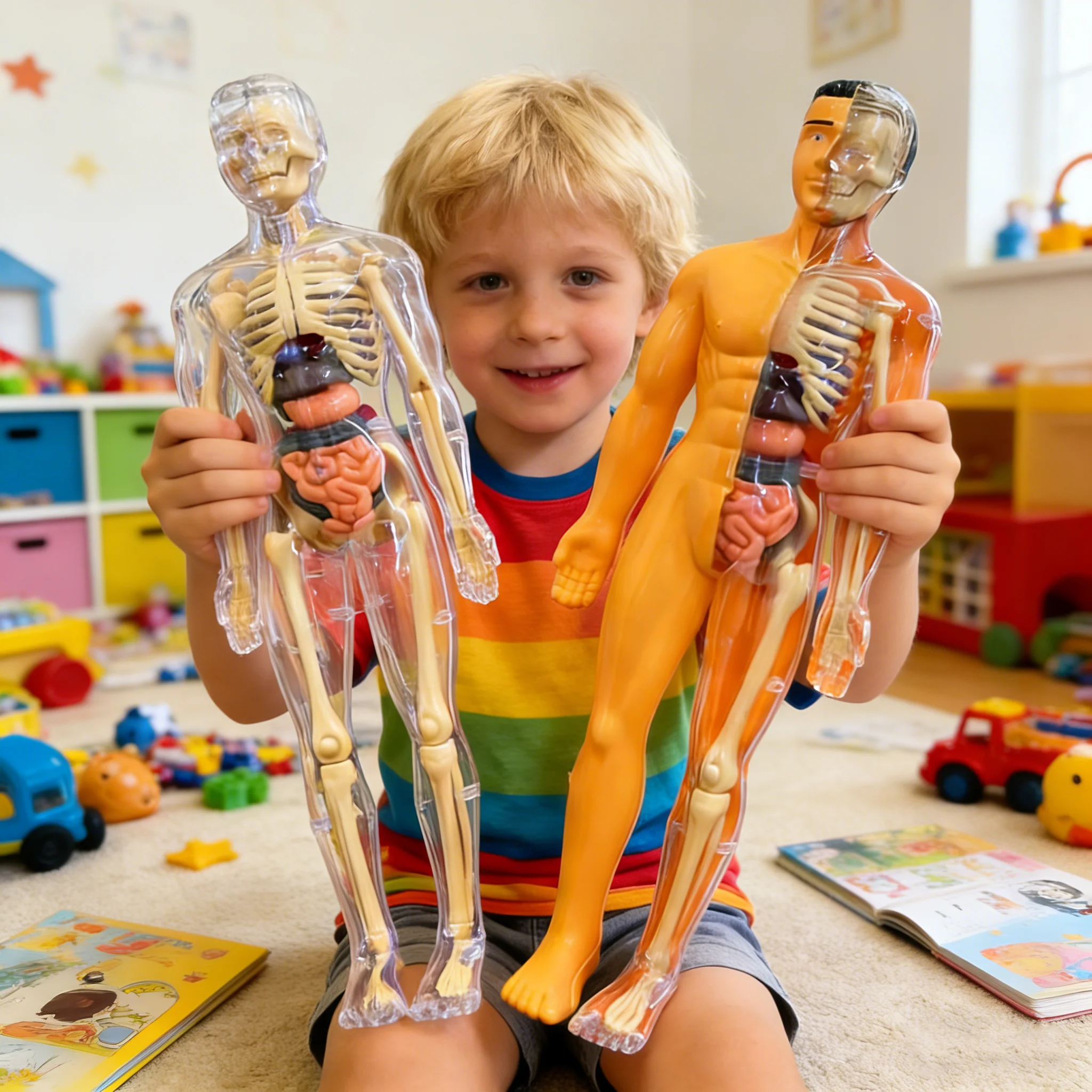 

3D Human Body Torso Model For Kid, Anatomy, Skeleton, Removable, Simulation, Organ And Skeleton, Detachable Bone Body Models New