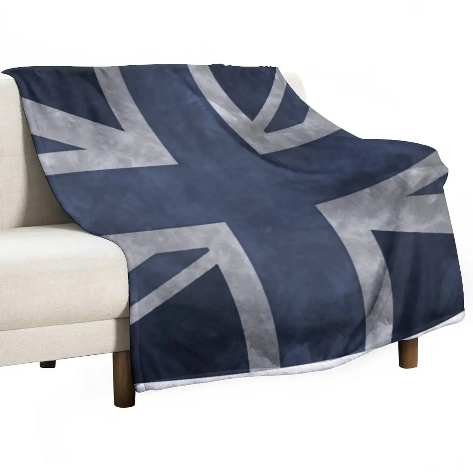 Blue Distressed Union Jack Throw Blanket Bed Soft Beds for sofa Decorative Throw Blankets