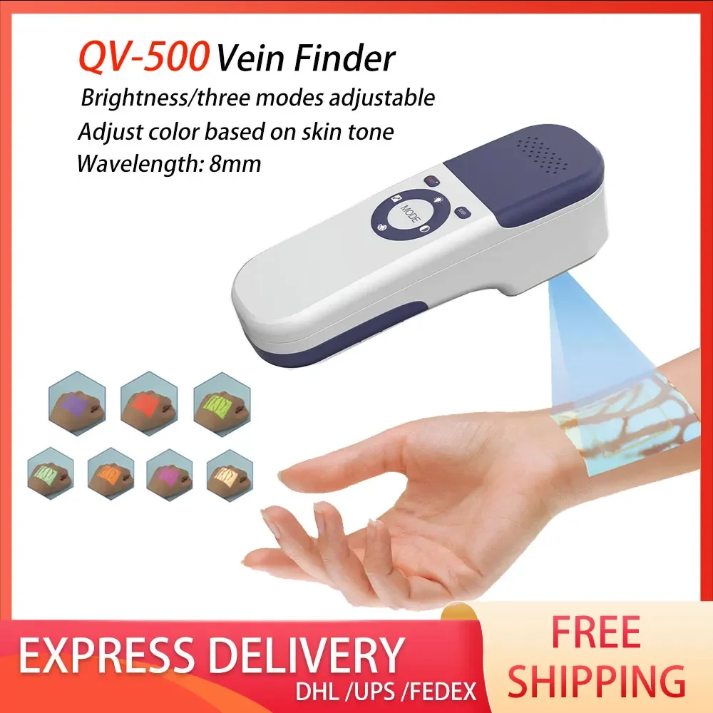 Portable Vein Finder IV Imaging Machine Handheld Intravenous Injection Display Light Infrared Vascular Viewer for Hospital