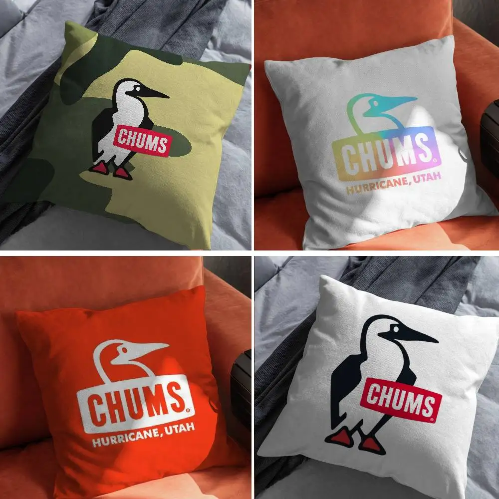 

Design C-Chums-s Pillow Case For Car Pillows 60x60 Cushions Luxury Double sided Cover Home and Decoration Sofa 30x30